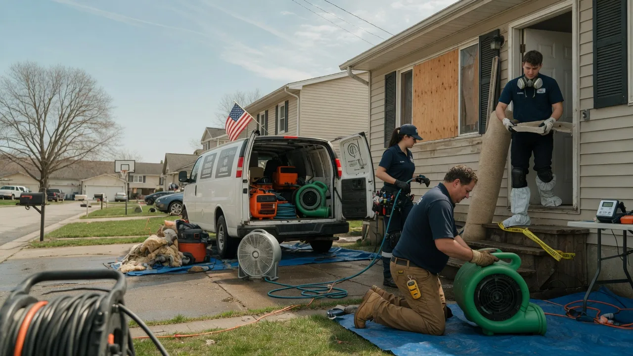 Water Damage Restoration in Washington Crossing, PA near me